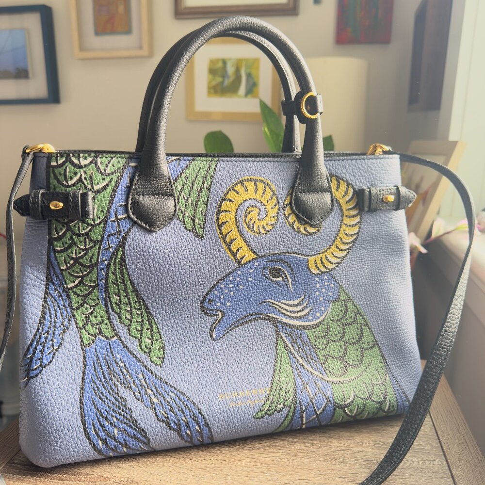 Burberry "Beasts" Medium Banner Tote